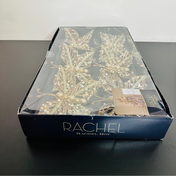 RACHEL Rachel Roy Gold-Colored Butterfly Tree Clip Ornaments NEW! - Picture 6 of 9